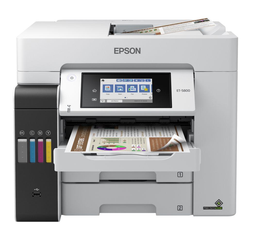  Epson Revamps EcoTank Portfolio with Six Cartridge-Free All-in-One Printers Featuring Ultra-Low Running Costs and New White Design 