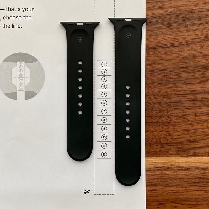 PSA: If you have an Apple Watch Sport Band, here’s a better approach to Solo Loop sizing Guides