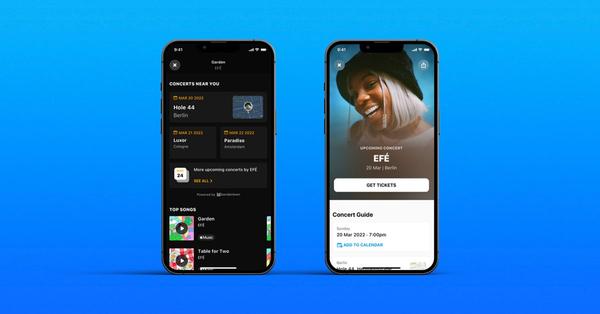 Apps/Software Apple's Shazam Update Will Recommend Nearby Concerts Related to the Track Identified 