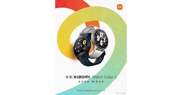 Xiaomi confirms a launch for the Watch Color 2 on the same day as the upcoming Civi series