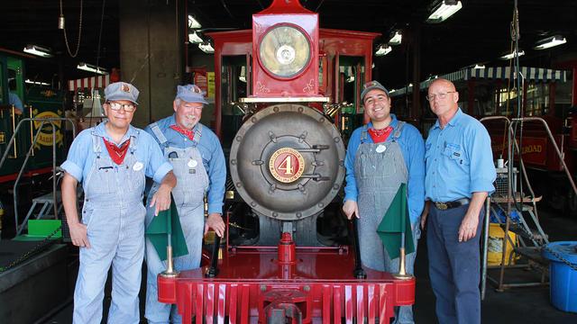 Disneyland Railroad engineer shares Walt Disney’s passion for trains 
