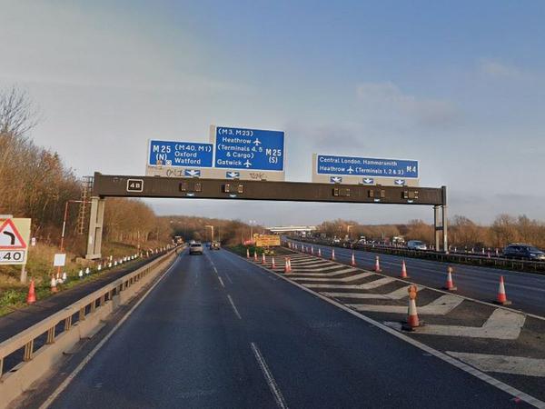 M4 closures this weekend to affect Heathrow, M25, Slough and Swindon traffic 