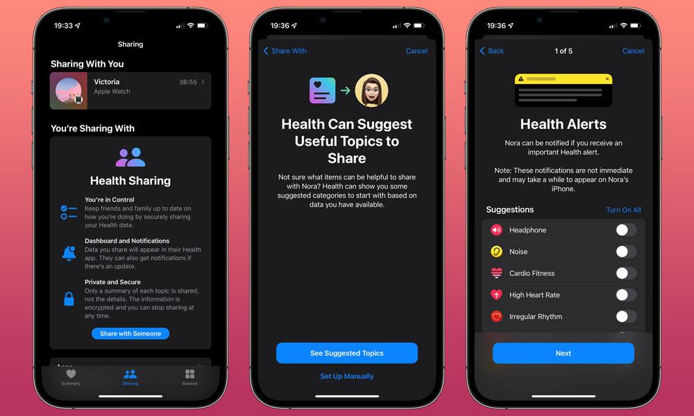 How to Share Health Data with Your Loved Ones in iOS 15