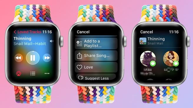 How to play and share Apple Music on the Apple Watch in watchOS 8 