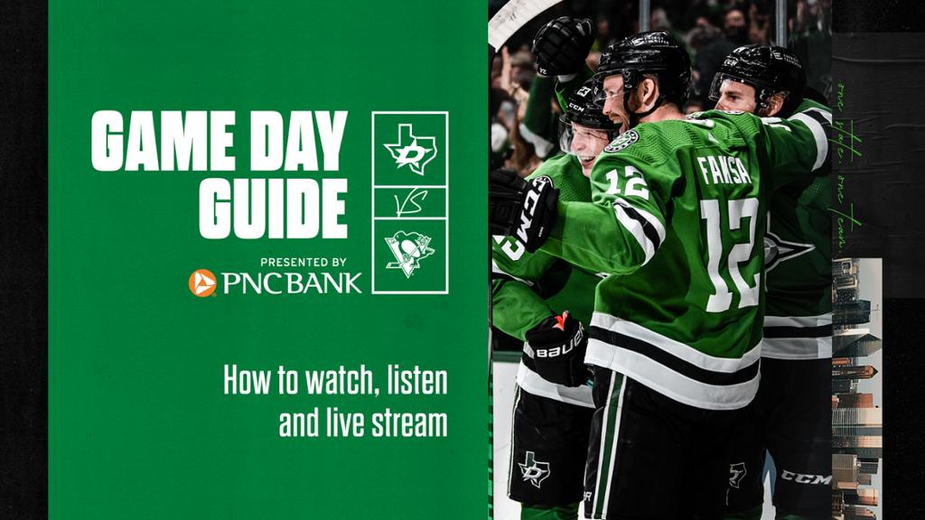 How to Watch Dallas Stars vs. Pittsburgh Penguins Game Live Online on October 19, 2021: Streaming/TV Channels