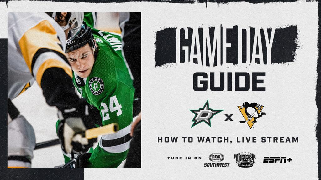 How to Watch Dallas Stars vs. Pittsburgh Penguins Game Live Online on October 19, 2021: Streaming/TV Channels 