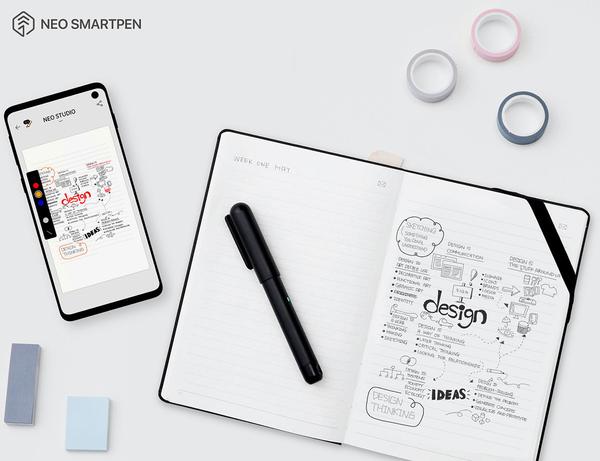 紙のノートに手書きしてスマホに取り込める「Neo Smartpen」が便利