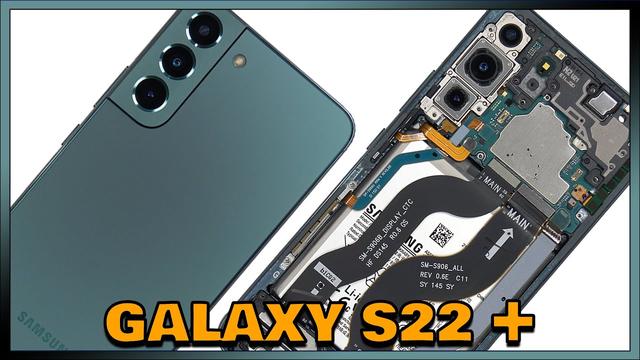 Samsung Galaxy S22+ disassembled on video 