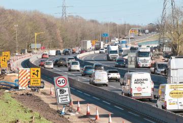 New smart motorway schemes paused - but work on M4 in Berkshire will continue 