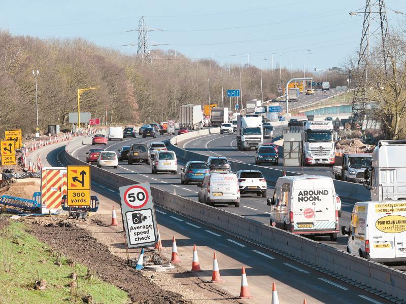 M4 closure this weekend between Slough and Maidenhead as Smart Motorway work continues 