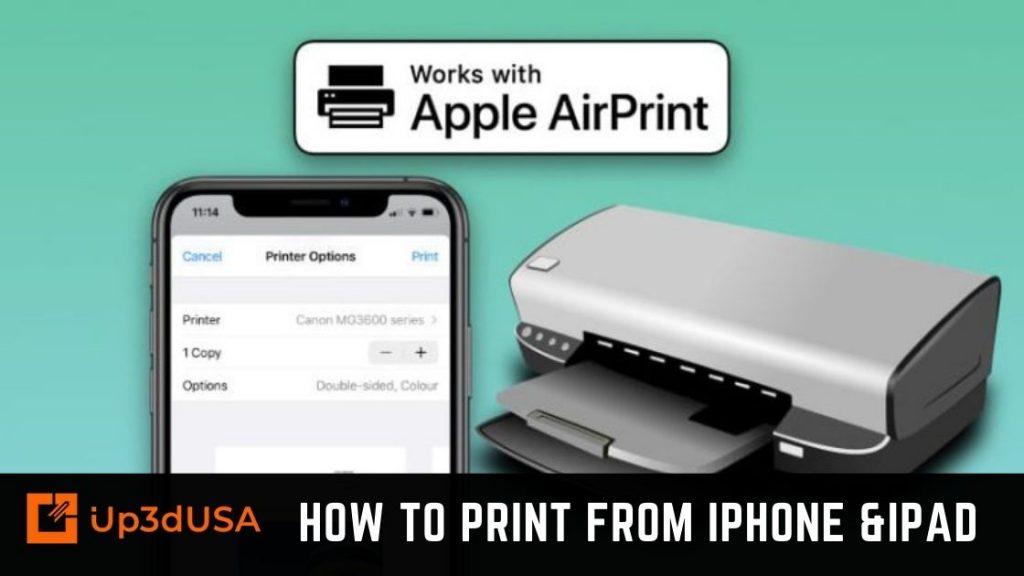 How to print from iPhone and iPad with or without AirPrint Guides