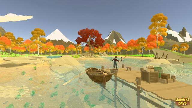 Open World Agricultural Game "HARVEST DAYS" April 6 To Steam early access distribution.Relaxing life to enjoy fishing, logging, craft, etc.