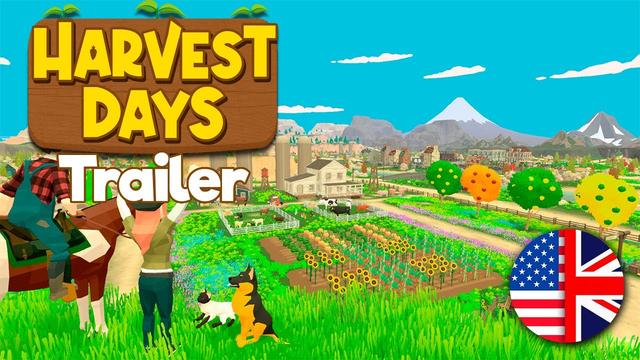 オープンワールド農業ゲーム『Harvest Days』4月6日Steam早期アクセス配信開始へ。釣りや伐採、クラフトなどを楽しむのんびり生活 