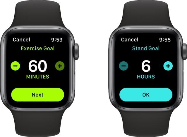 How to change fitness goals on Apple Watch 