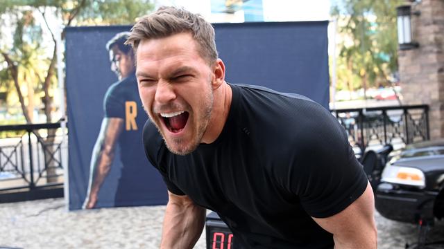 Reacher star Alan Ritchson uses a different fitness tracker for his workouts... Why?