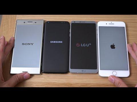 Galaxy S8 vs LG G6 vs Sony XZ Premium vs iPhone 7 Plus vs: The Ultimate Battle 
