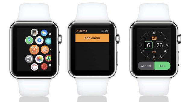 How to set an alarm on Apple Watch 