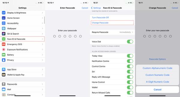 How To Change Your iPhone Passcode 