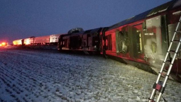 Rail line reopens following 15-car train derailment in Yoho National Park 