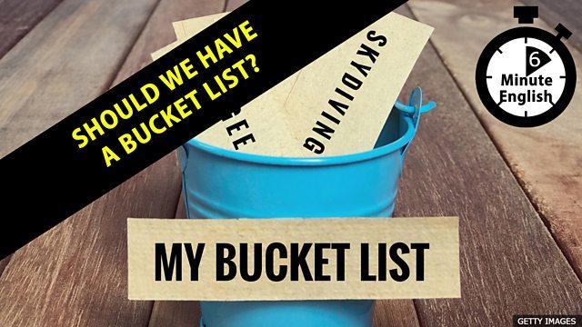 Have a bucket list? You should