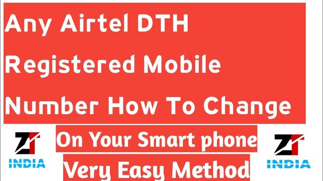 How to Change Registered Mobile Number in Airtel DTH? 