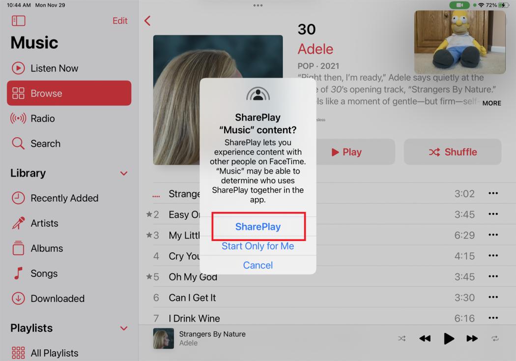 SharePlay 101: How to Watch TV and Listen to Music With Friends Over FaceTime 
