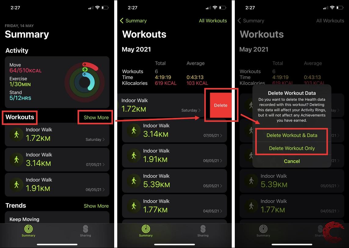 How to Delete Workout on Apple Watch