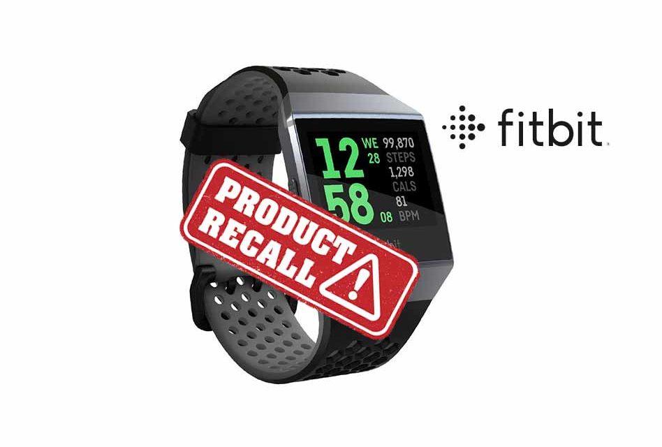 Fitbit recalls more than one million smart watches over a burn risk.