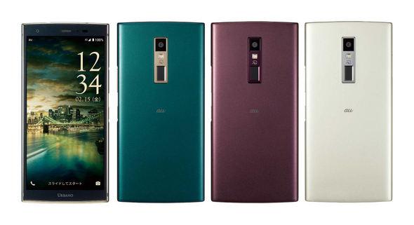 auのオトナ向けスマホ「URBANO V04」、2月8日発売　指紋センサーやFMラジオチューナー搭載