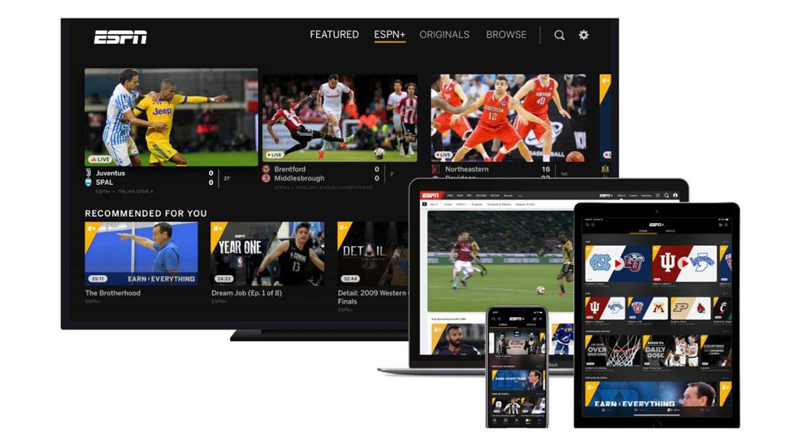 The strongest sports media ESPN in the United States, accelerating advanced technology