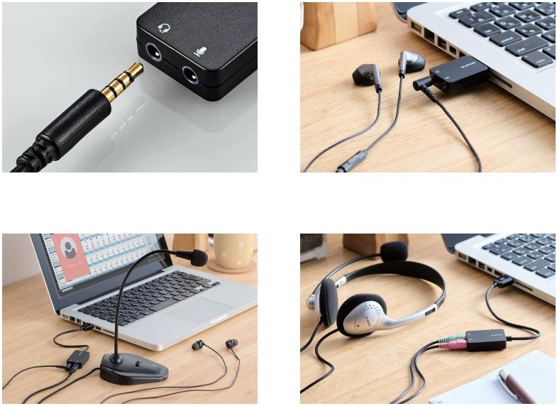 You can use 3.5mm earphones on your PC USB adapter.It also has a microphone input and can be used on game consoles.