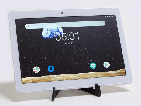 10.1型IPS液晶で約1.4万円のAndroidタブレット「BLUEDOT BNT-1012W」