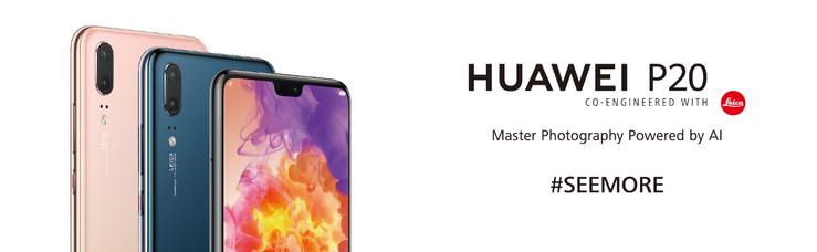 Huawei, Leica's double lens -equipped smartphone "HUAWEI P 20" and "Huawei P20 Lite"