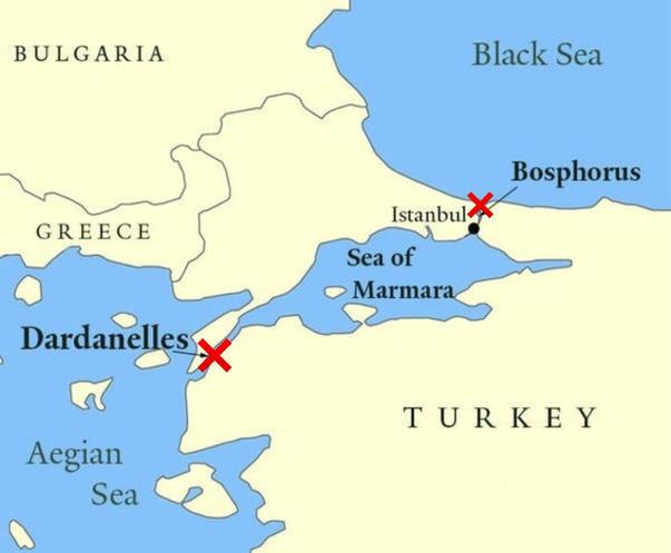 What links the Bosphorus with the Bering Strait? The Saturday quiz