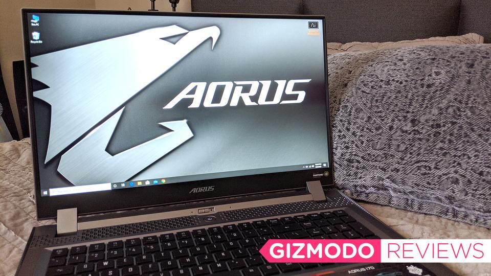 Game PC "GIGABYTE AORUS 17G" Review: Can't you be serious about exhaust heat?