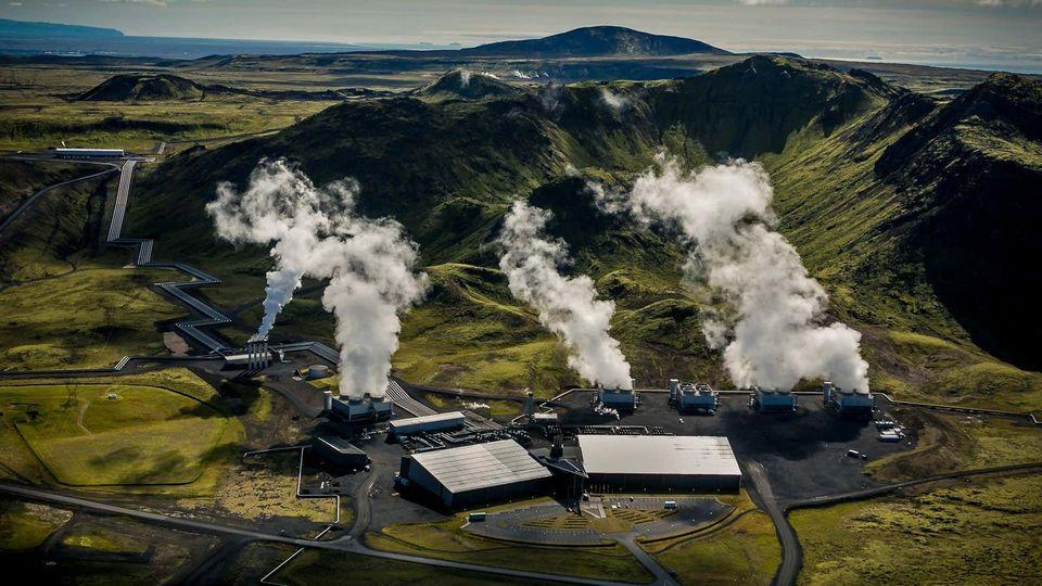 Started in Iceland, the largest facility in the history of sucking CO2 from the air