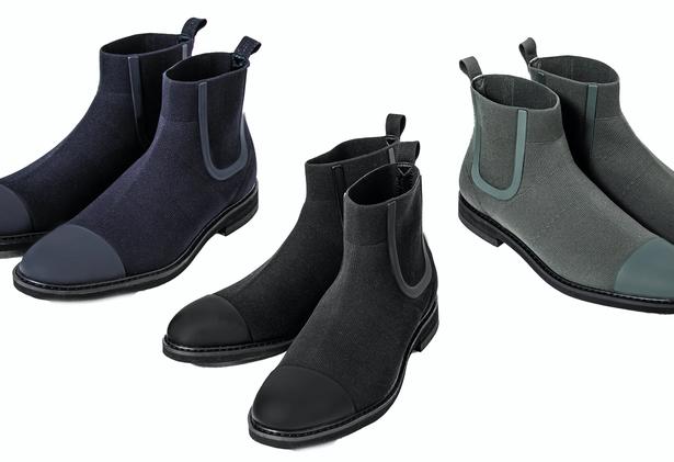 雨でも使える軽量撥水のハイテクニットブーツ｢Chelsea Boots｣が登場