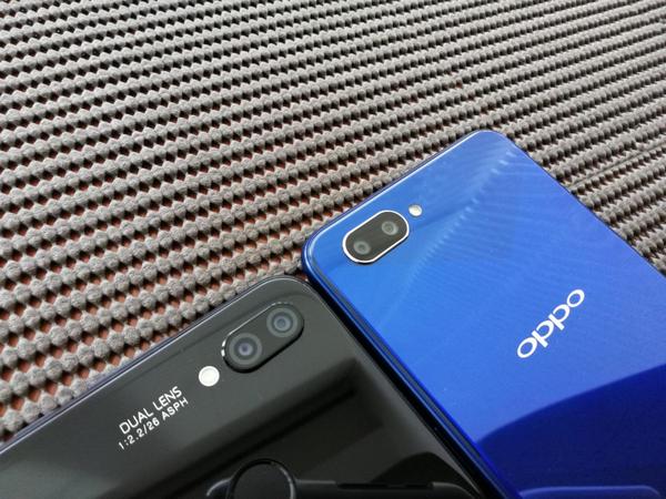 Difference between "OPPO R15 NEO" and "Huawei P20 Lite"