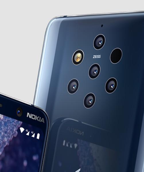 Nokia、超ド級の5眼カメラ搭載スマホ「Nokia 9 PureView」を発表 