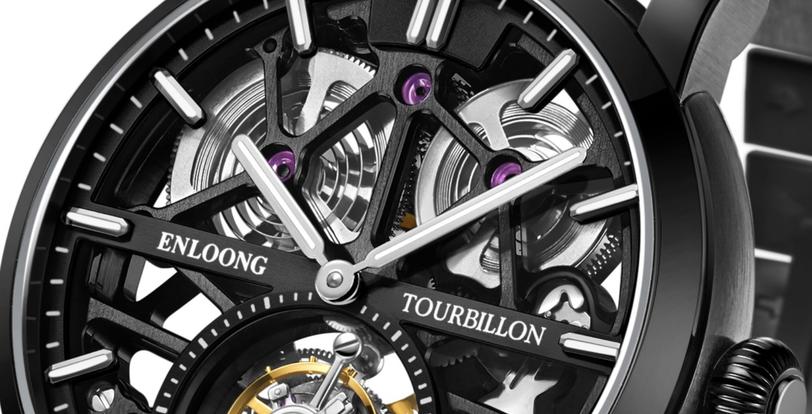 
 日本クオリティーに拘りを持ち製作。世界三大複雑機構のトゥールビヨン腕時計「ENLOONG」 