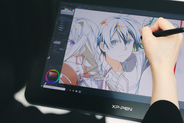  プロ向け液晶タブレットXP-PEN「Artist Pro 16TP（4K）」を、アニメ制作の現場で活躍する作画監督・竹内由香里氏（A-1 Pictures）が検証！