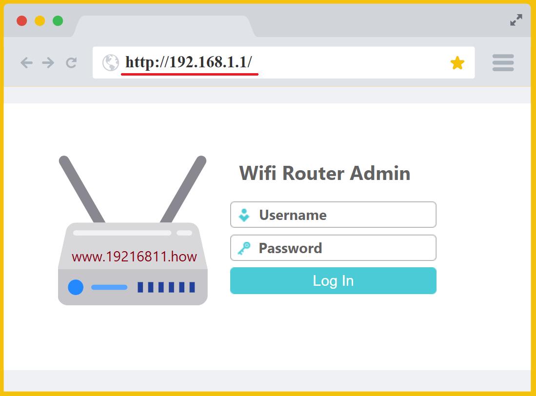 How to enter the router 192.168.1.1