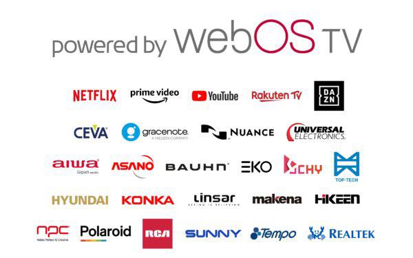 LG to provide external webOS for smart TVs. More than 20 manufacturers have already signed up