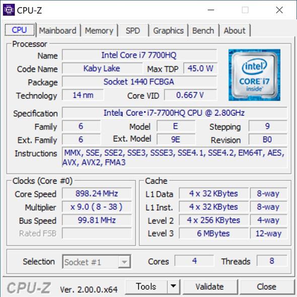 ハードウェア情報の確認でおなじみの「CPU-Z」がバージョン2.00に到達