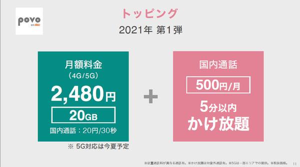 What are the features and precautions of "povo" that is cheap at 2480 yen a month and allows you to use unlimited data?