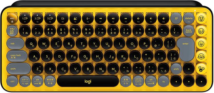 Logitech announces mechanical keyboard "POP KEYS" that shines with emoji keys