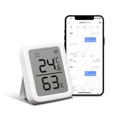 Switchbot, large display temperature and humidity meter that can be matched with air conditioners and humidifiers