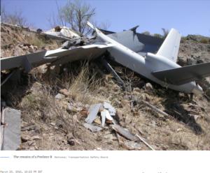 These are old photos of drone crashes in different countries and have nothing to do with Morocco