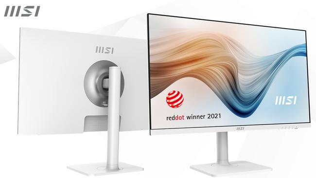 "MODERN MD271PW" has been awarded the Red Dot Design Award 2021 on the popular 27 -inch business monitor