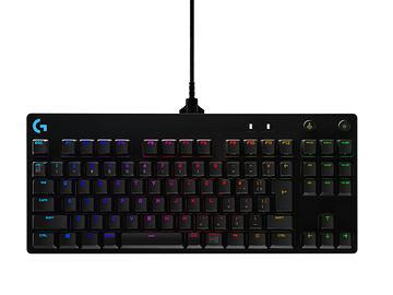 ロジクール、着脱式ケーブル採用の「PROゲーミングキーボード」にリニア/クリッキー軸モデル 